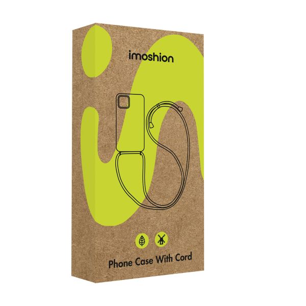 imoshion Coque de couleur avec cordon amovible Apple iPhone 14 Pro - Vert foncé