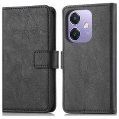 imoshion Étui de télephone portefeuille Oppo A40 (4G) / Oppo A40M (4G) / Oppo A60 (5G) - Noir