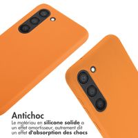 imoshion Coque en silicone avec cordon Samsung Galaxy S23 - Orange
