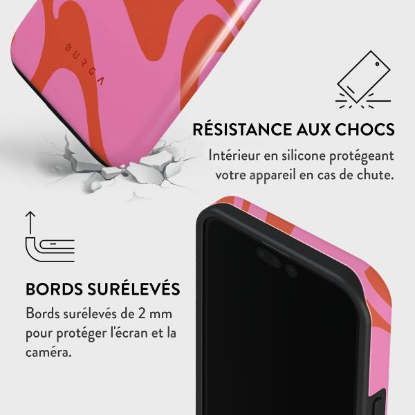 Burga Coque arrière Tough Apple iPhone 15 Pro - Ride The Wave
