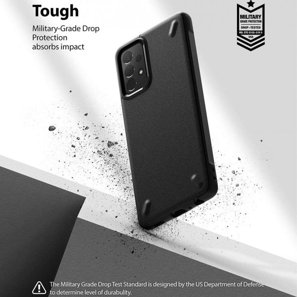 Ringke Coque Onyx Samsung Galaxy A72 - Noir