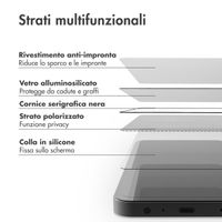 Accezz Protection d'écran en verre trempé Privacy Samsung Galaxy S24 Plus / S25 Plus