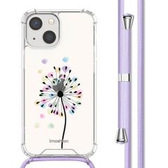 imoshion Coque Design avec cordon iPhone 13 Mini - Sandstone Dandelion