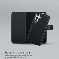 Selencia Étui portefeuille amovible Olyn avec MagSafe Samsung Galaxy A56 - Noir
