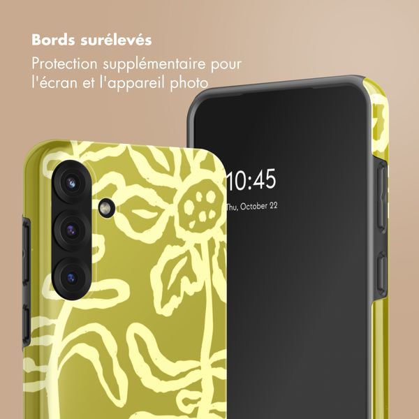Selencia Coque arrière Vivid Samsung Galaxy S25 FE - Chalky Bloom