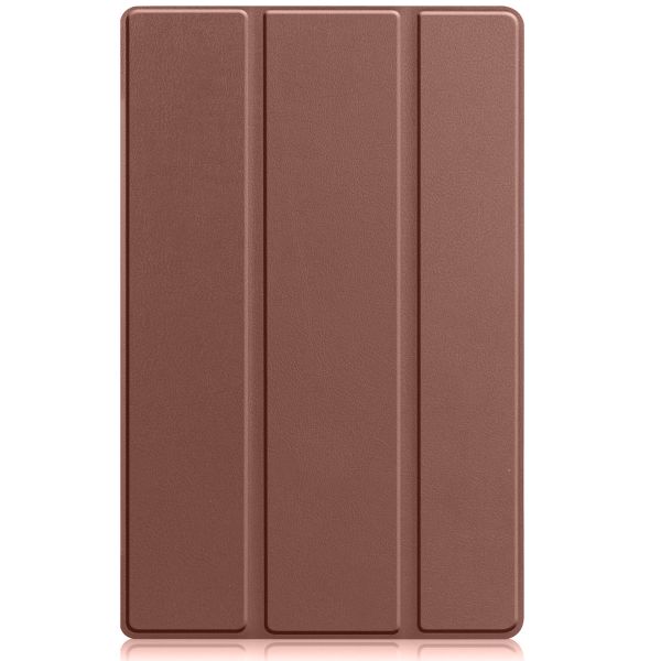 imoshion Coque tablette Trifold Lenovo Tab M10 Plus (3rd gen) - Brun