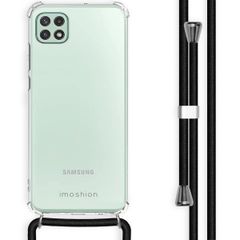 imoshion Coque avec cordon Samsung Galaxy A22 (5G) - Noir