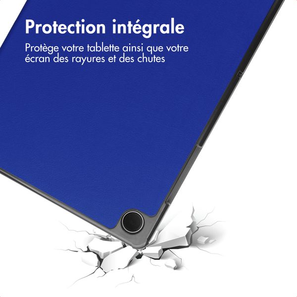 imoshion Coque tablette Trifold Samsung Galaxy Tab A11 Plus - Cobalt Blue