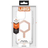 UAG Coque Plyo MagSafe iPhone 15 Pro Max - Ice / Rose Dorée