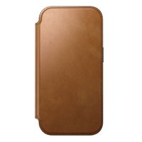 Nomad Étui de télephone portefeuille Modern Leather Folio Apple iPhone 17 Pro - English Tan