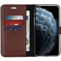 Valenta Etui téléphone portefeuille iPhone 11 Pro - Brun