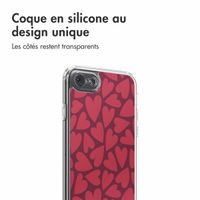 imoshion Coque Design Apple iPhone SE (2022 / 2020) / 8 / 7 - Hearty Coral Dust