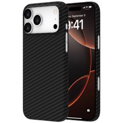 Accezz Coque Kevlar MagSafe Apple iPhone 17 Pro Max - Noir