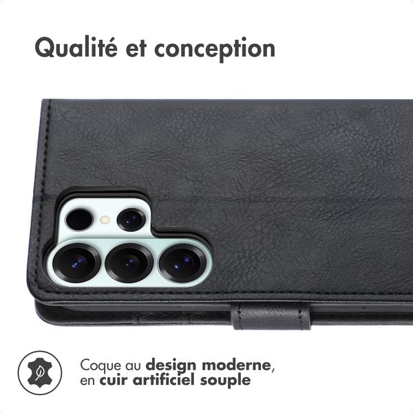 imoshion Étui de télephone portefeuille Samsung Galaxy S26 Ultra - Noir