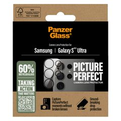 PanzerGlass Protection Caméra en verre trempé Samsung Galaxy S25 Ultra