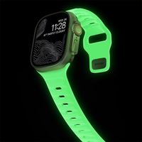Nomad Bracelet Sport FKM Apple Watch Series 1 t/m 11 / SE / Ultra (44/45/46/49 mm) - Glow Green
