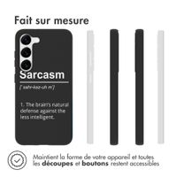 imoshion Coque Design Samsung Galaxy S23 - Sarcasm