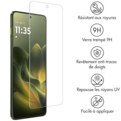 Accezz Protection d'écran en verre trempé Motorola Edge 70