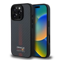 Red Bull Racing Coque Powerbar MagSafe Apple iPhone 16 Pro - Noir