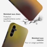 Selencia Coque arrière Vivid Samsung Galaxy S25 FE - Gradient Olive Dust