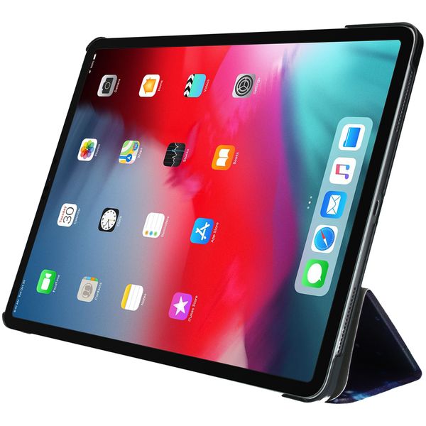 imoshion Coque tablette Design Trifold Apple iPad Pro 12.9 (2020) / iPad Pro 12.9 (2018) - Space