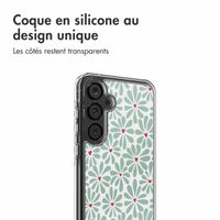 imoshion Coque Design Samsung Galaxy A55 - Bloom Love Sage Green