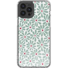 imoshion Coque Design Apple iPhone 12 (Pro) - Bloom Love Sage Green