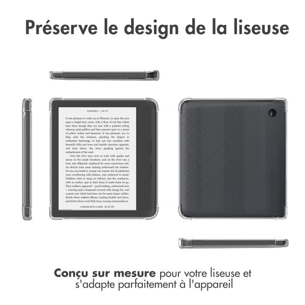 imoshion Coque Clear Kobo Libra 2 / Tolino Vision 6 - Transparent