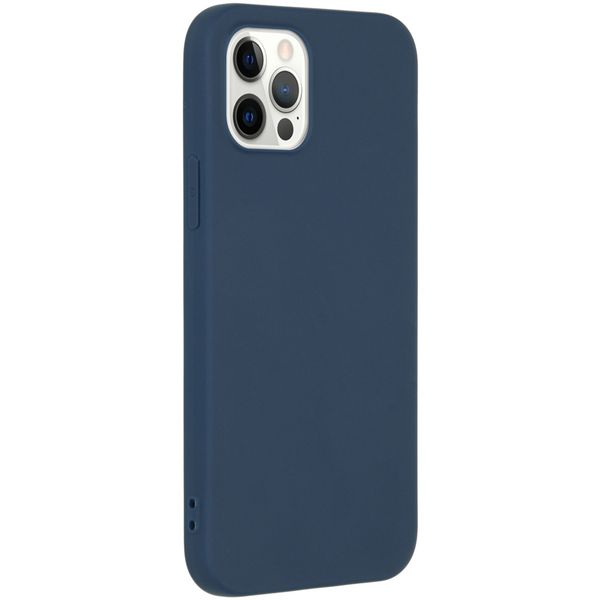 imoshion Coque Couleur iPhone 12 (Pro) - Bleu foncé