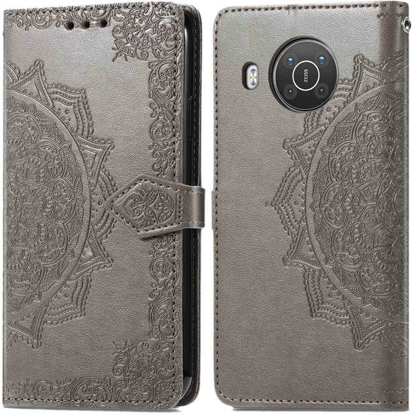 imoshion Etui de téléphone Mandala Nokia X10 / X20 - Gris