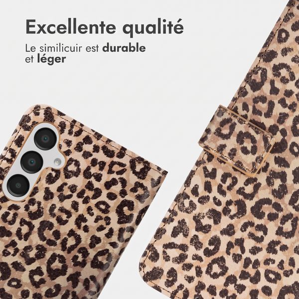 imoshion Étui de télephone portefeuille Design Samsung Galaxy A16 - Leopard Mood