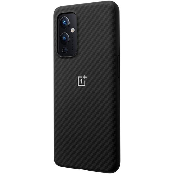 OnePlus Coque protectrice en carbone OnePlus 9 - Noir