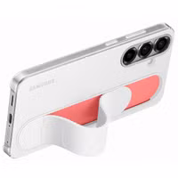 Samsung Coque arrière originale Standing Grip Samsung Galaxy S25 Plus - Blanc