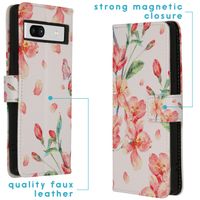 imoshion Coque silicone design Google Pixel 7a - Blossom Watercolor