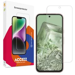 Accezz Protection d'écran en verre trempé Google Pixel 8a