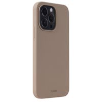 Holdit Coque Silicone Apple iPhone 15 Pro Max - Mocha Brown