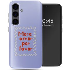 Selencia Coque arrière Vivid Samsung Galaxy S24 - More Amor