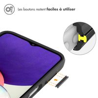 imoshion Rugged Hybrid Carbon Case Samsung Galaxy A14 (5G/4G) - Noir