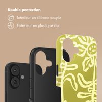 Selencia Coque arrière Vivid Apple iPhone 17 - Chalky Bloom