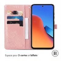 imoshion Etui de télephone Mandala Xiaomi Redmi 12 - Rose Doré