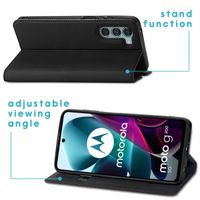 imoshion Étui de téléphone Slim Folio Motorola Moto G200 - Noir