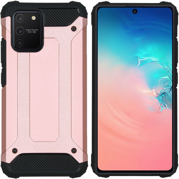 imoshion Coque Rugged Xtreme Samsung Galaxy S10 Lite - Rose Champagne