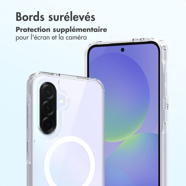 Accezz Coque arrière Xtreme Impact avec MagSafe Samsung Galaxy A36 - Transparent