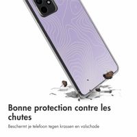 imoshion Coque Design Samsung Galaxy A52(s) (5G/4G) - Topo Lilac