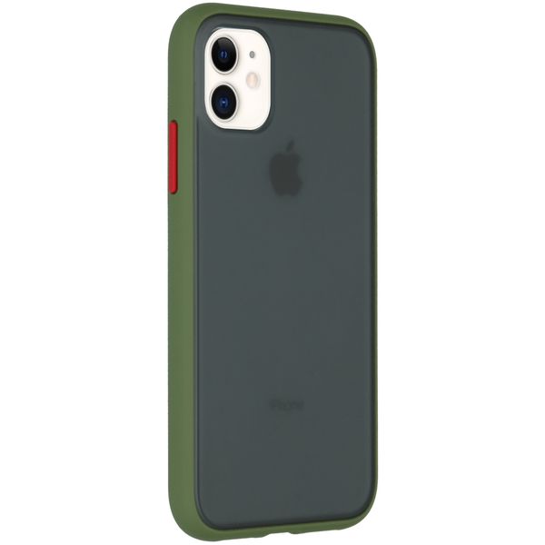 imoshion Coque Frosted iPhone 11 - Vert