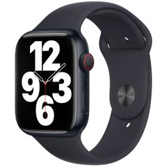 Apple Bracelet Sport Apple Watch Series 1 t/m 11 / SE / Ultra (44/45/46/49 mm) - Taille XL - Midnight