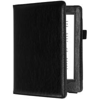 imoshion Etui portefeuille Luxe unie pour liseuse Kobo Aura H2O - Noir