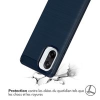 imoshion Coque Brushed OnePlus Nord CE5 - Bleu foncé