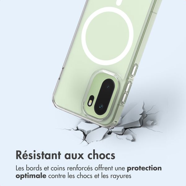 imoshion Coque arrière de protection avec MagSafe OnePlus 15R - Transparent