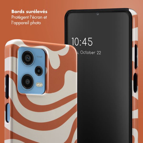 Selencia Coque arrière Vivid Tough Xiaomi Redmi Note 12 Pro - Dream Swirl Orange